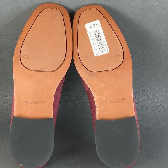 Vionic Sellah Leather Loafer Shoes Women's size 9.5 new without box - Picture 8 of 9